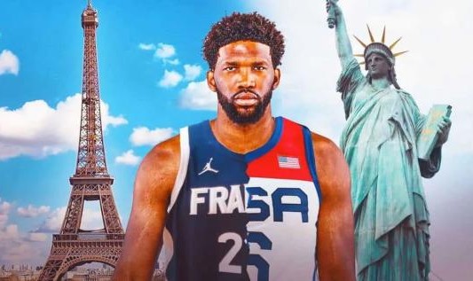 博鱼-美法恩比德争夺战，打响巴黎奥运男篮第一枪