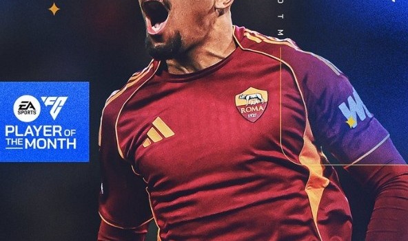 博鱼体育官网-4场4球，意甲官方：罗马前锋马伦当选联赛2月最佳球员